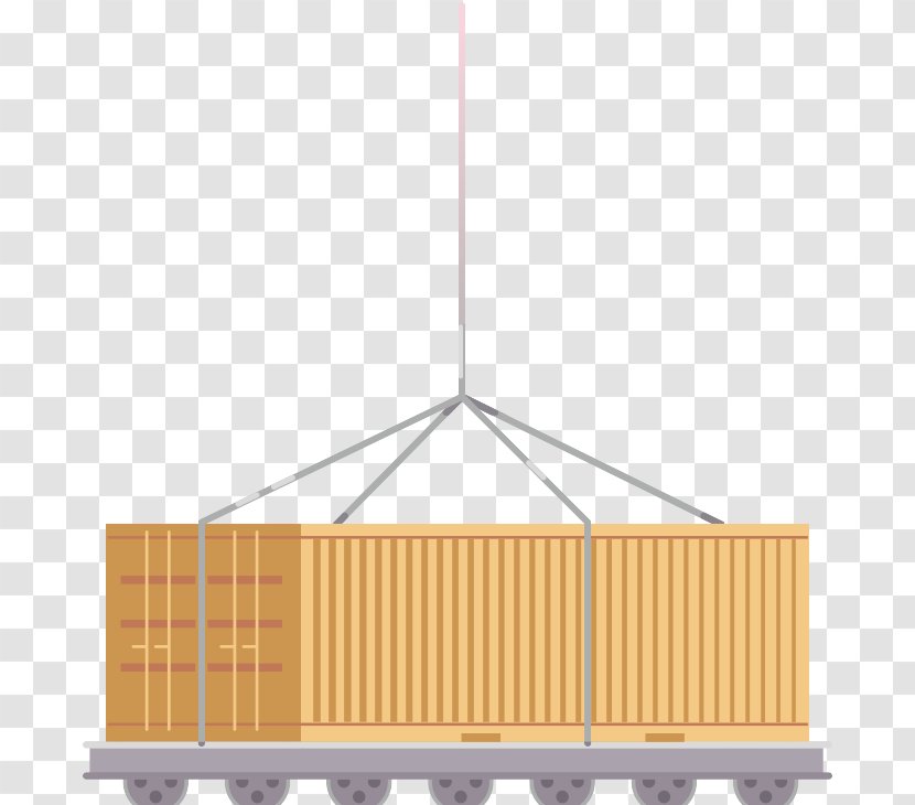 Rail Transport Intermodal Container Train Transparent PNG