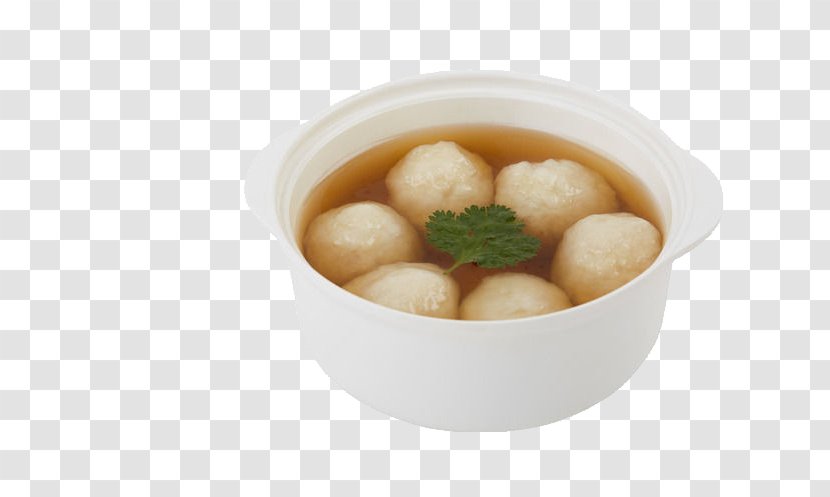 Fish Ball Soup Meatball Tangyuan Chinese Cuisine - Recipe Transparent PNG