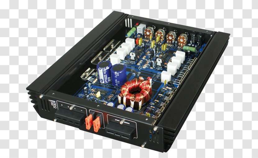 Vehicle Audio Amplifier Electronics Ohm - Electronic Component - Power Transparent PNG