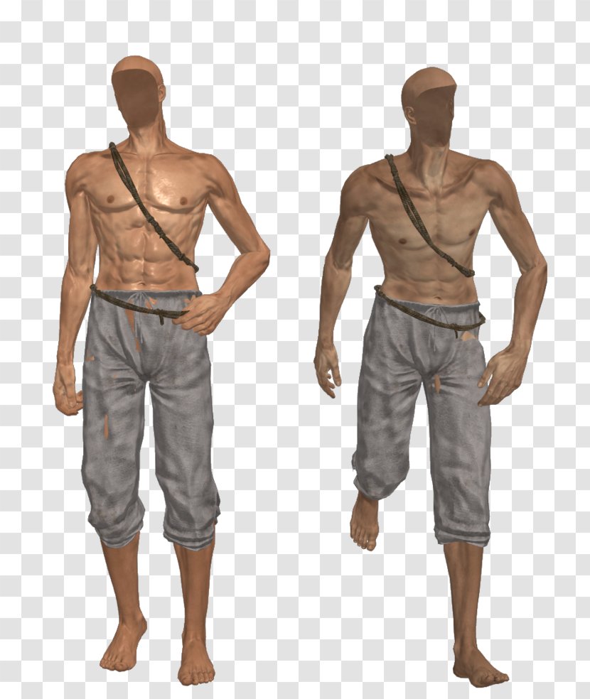 Male Model Human Body Muscle - Clothing Transparent PNG