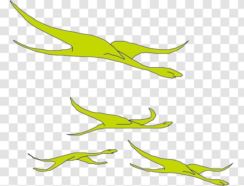 Leaf Clip Art - Artwork - Vector Green Dinosaur Transparent PNG