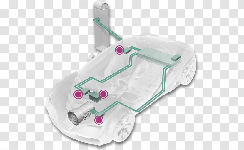 Electric Vehicle Sports Car - Plastic Transparent PNG