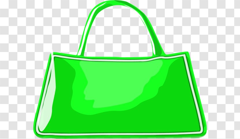 Tote Bag Handbag Clip Art - Luggage Bags - Green Wallet Cliparts Transparent PNG