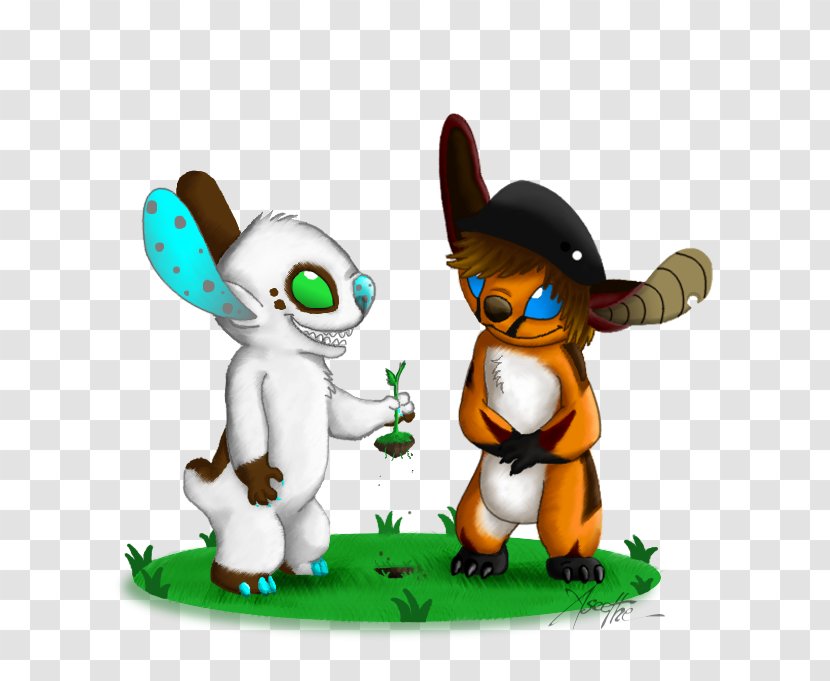 Pet Figurine Character Cartoon Fiction - Tail - Seethe Background Transparent PNG
