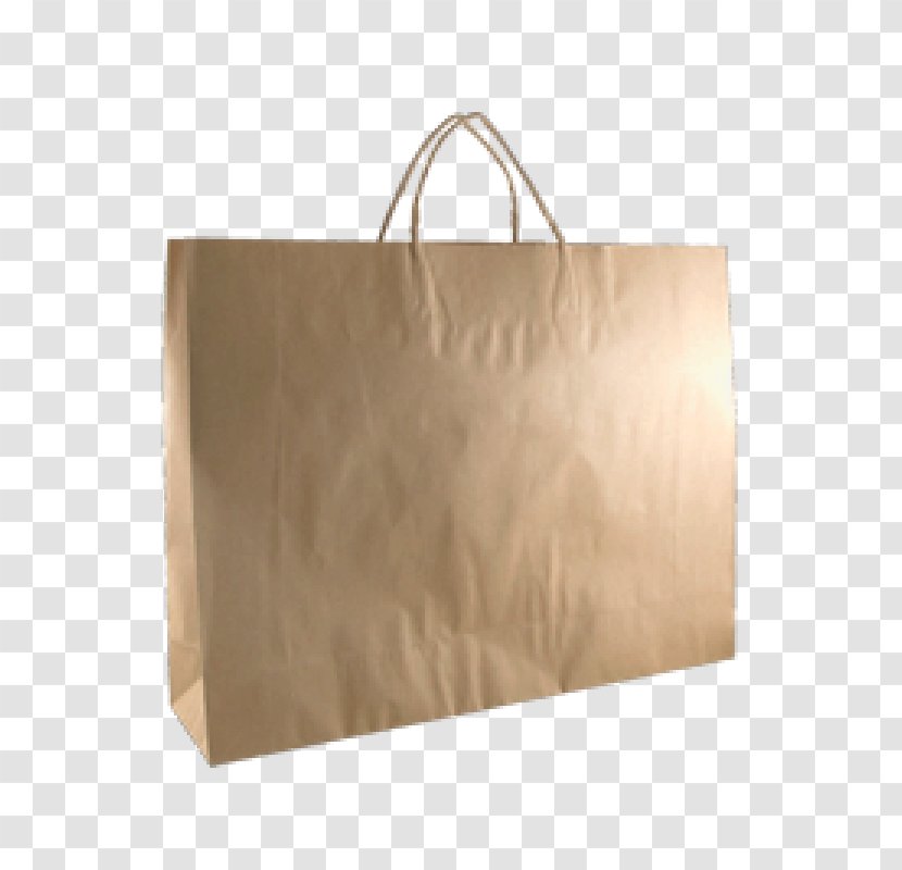 Kraft Paper Shopping Bags & Trolleys Bag Retail - Brown Transparent PNG