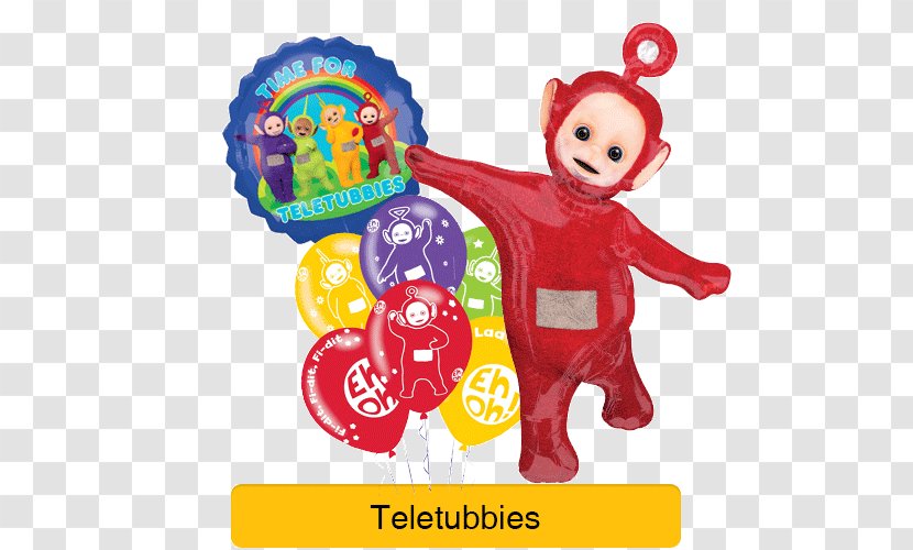 Time For Teletubbies Mylar Balloon Children's Party Transparent PNG