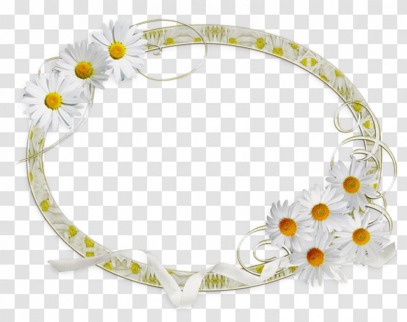 White Yellow Bracelet Hair Accessory Flower Transparent PNG