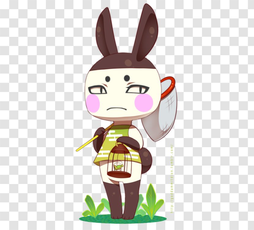 Animal Crossing: New Leaf Amiibo Festival Video Game Rabbit QR Code - Mammal - Animals Draw Transparent PNG