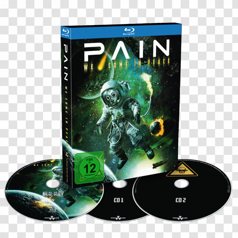 DVD Pain We Come In Peace Coming Home Nuclear Blast - Compact Disc - Dvd Transparent PNG
