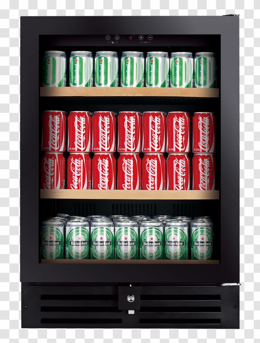 Beer Wine Fizzy Drinks Refrigerator - Minibar Transparent PNG