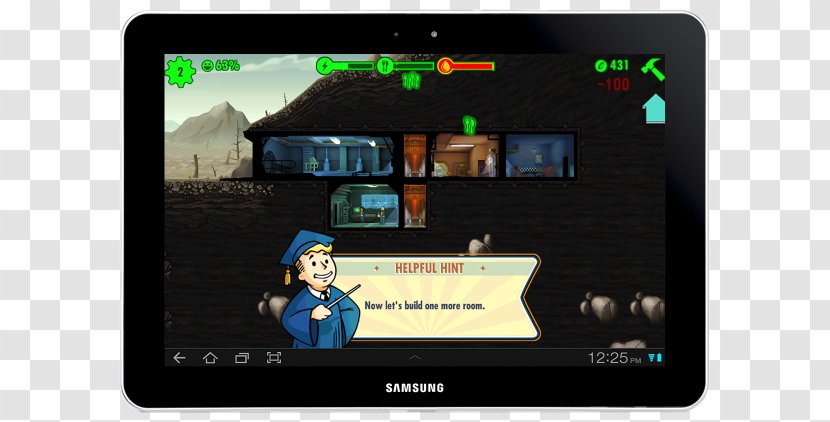 Fallout Shelter Video Game 生き延びろ!! - Electronics Transparent PNG