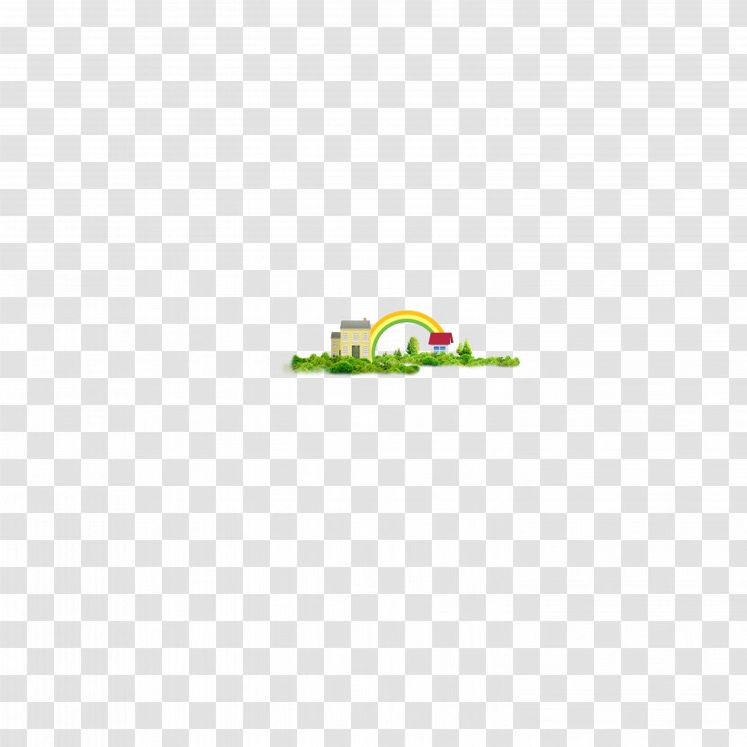 Green Pattern - Yellow - Castle Transparent PNG