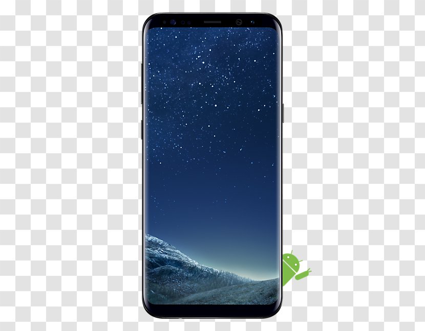 Samsung Galaxy S8+ S Plus Android Telephone - Midnight Black Transparent PNG