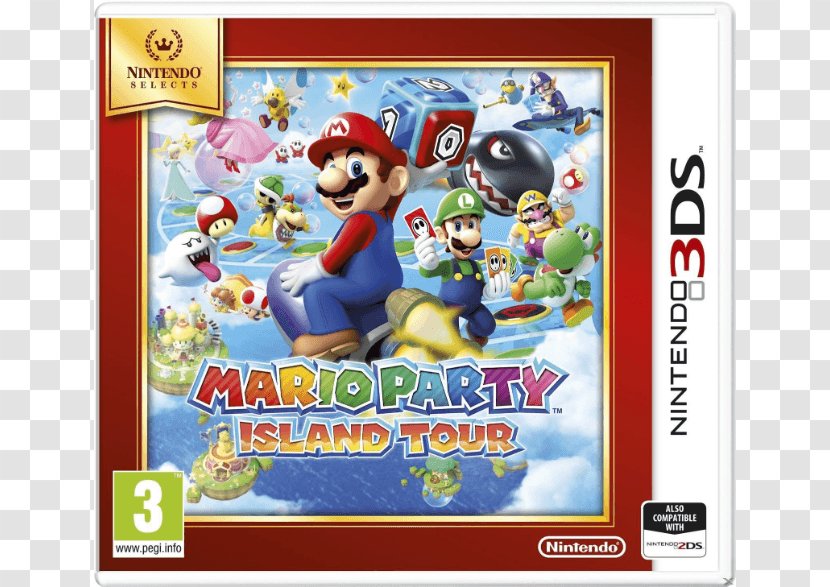 Mario Party: Island Tour The Top 100 & Luigi: Superstar Saga Party Star Rush - Private Parties Transparent PNG