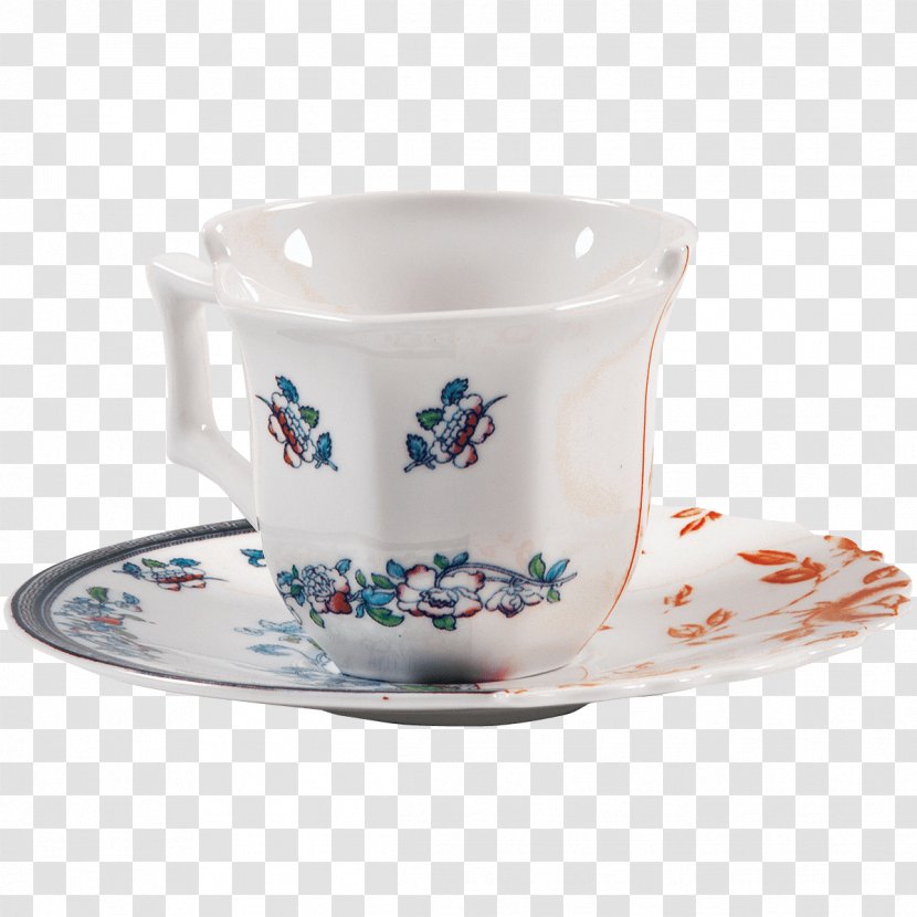 Coffee Cup Saucer Ceramic Teacup - Plate Transparent PNG