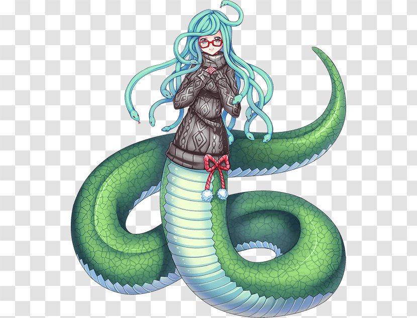 Lamia Monster Musume: Everyday Life With Girls Online Snake Female - Tree Transparent PNG