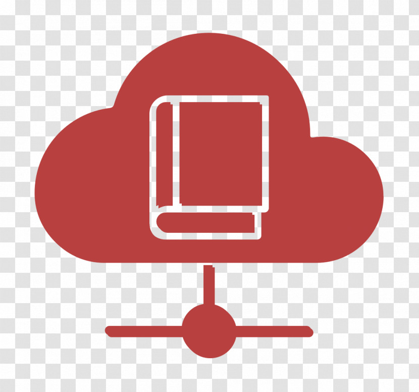 Book Icon Cloud Icon School Icon Transparent PNG