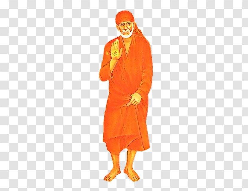 Orange - Clothing - Rain Suit Monk Transparent PNG
