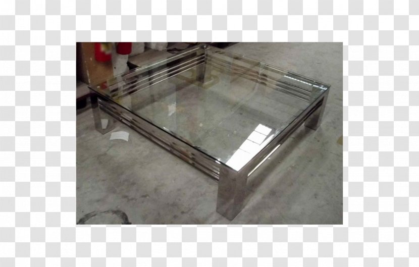 Coffee Tables Stainless Steel Furniture Glass - Bedroom - Inox Transparent PNG