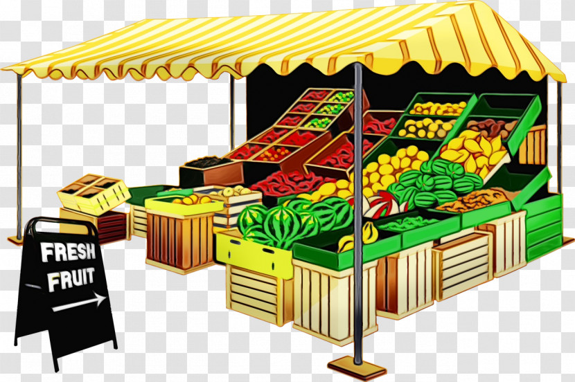 Tent Stall Canopy Awning Vegetarian Food Transparent PNG