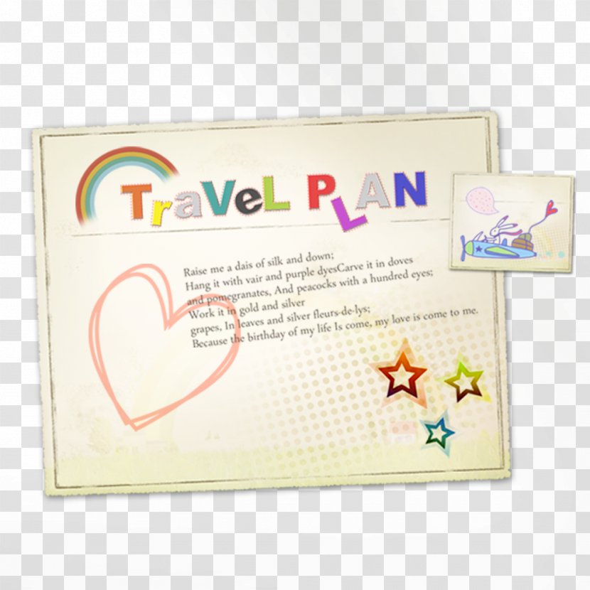 Paper Sticker Tourism - Area - Free Travel Plan To Pull The Hand-drawn Material Transparent PNG