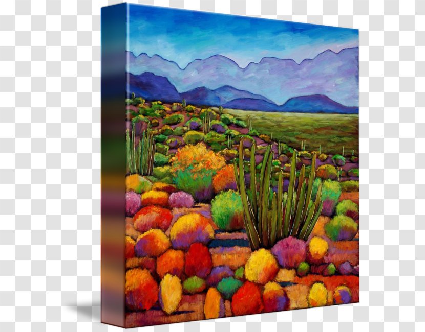 Southwestern United States Landscape Painting Canvas Art - Fine Transparent PNG