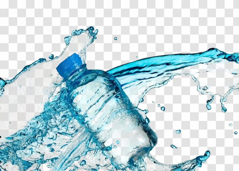 Mineral Water Bottle - Cooler - Advertising Transparent PNG