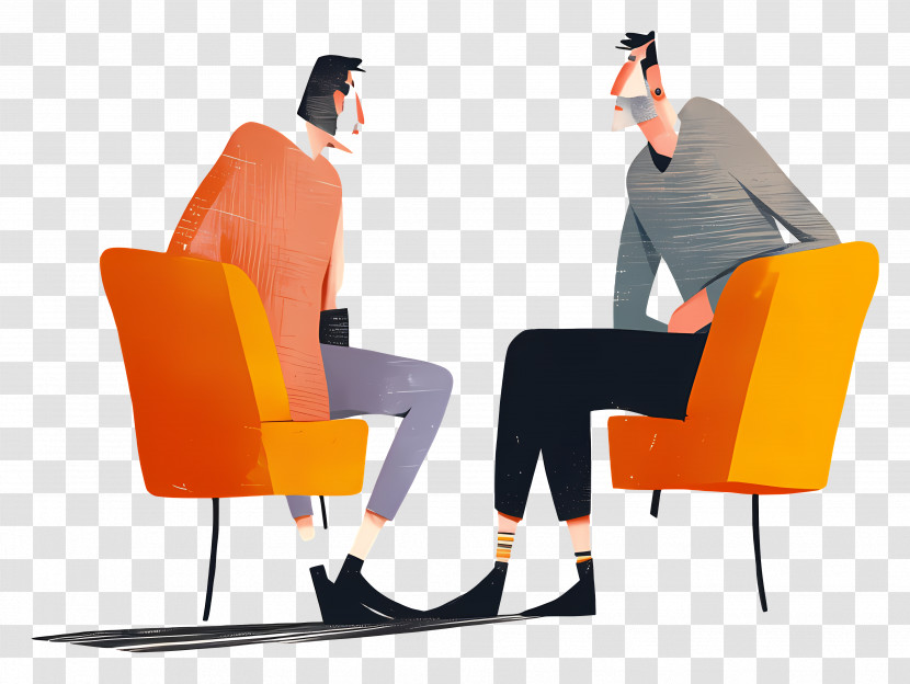 Person Talking - Two People In Conversation Transparent PNG