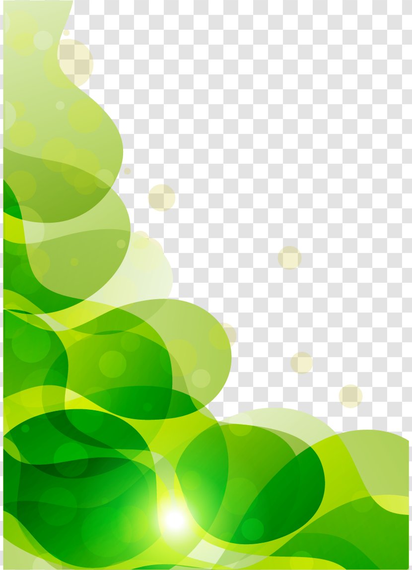 Green Computer File - Gratis - Fantasy Background Transparent PNG