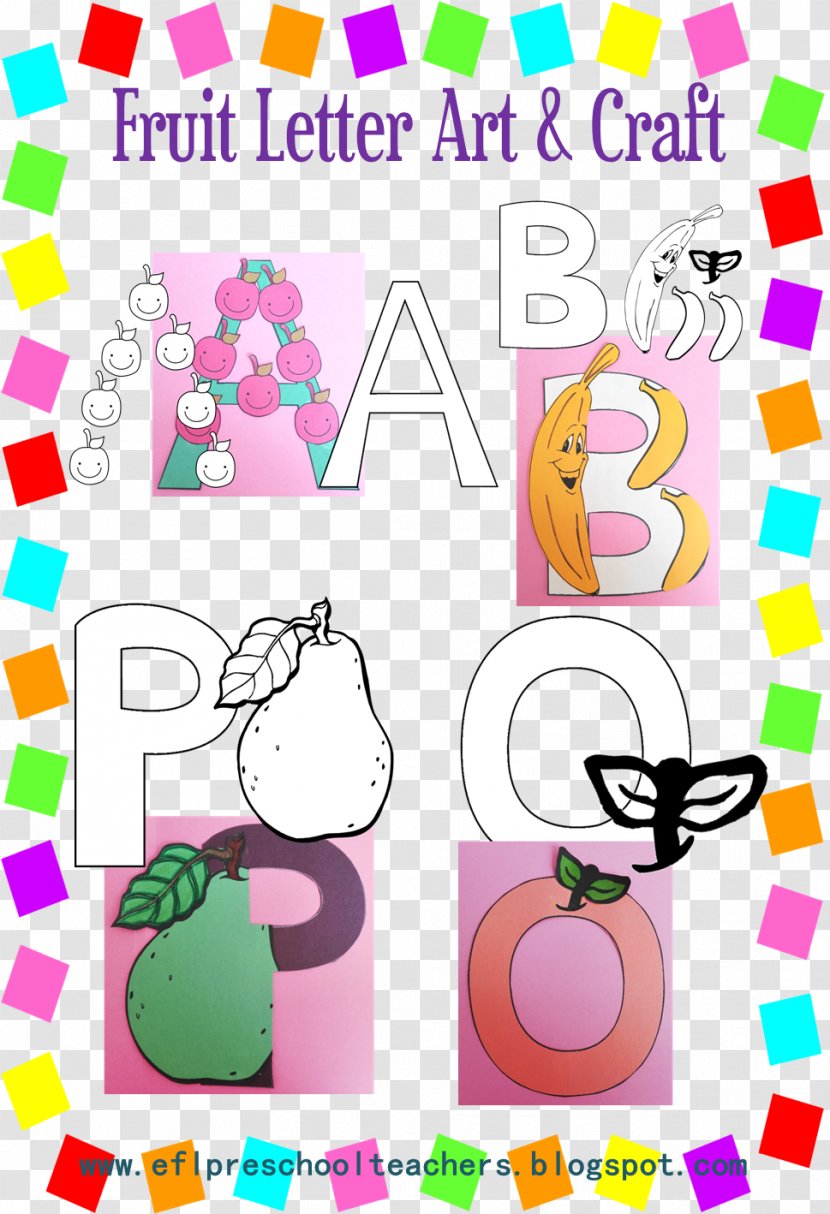 Alphabet Coloring Book Pear Worksheet - Text - Fruit Transparent PNG
