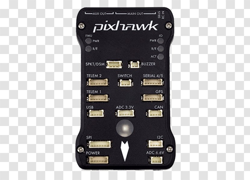 PX4 Autopilot Ultrasonic Transducer Sensor ArduPilot Sonar - Px4 - Phone Controller Transparent PNG