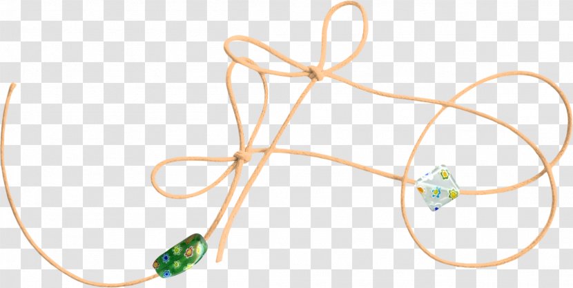 Rope Necklace Bead - Cartoon Transparent PNG