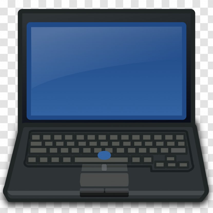 Laptop Netbook Computer Asus Eee PC Clip Art - Technology - Free Cliparts Transparent PNG