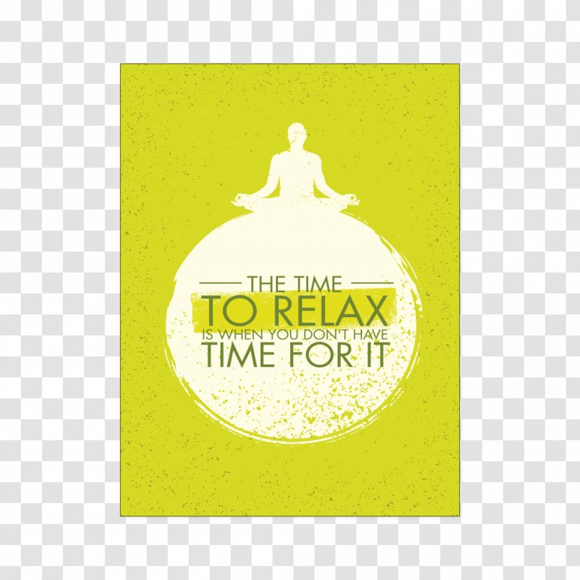 Poster Relaxation - Royaltyfree - Time Transparent PNG