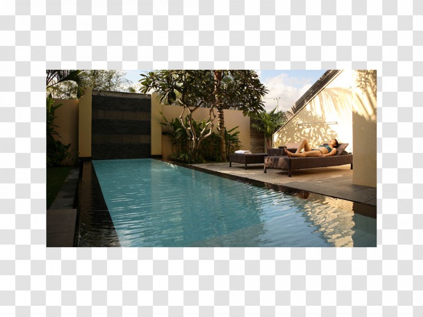 Seminyak Bali Island Villas And Spa Hotel Swimming Pool - Landscaping Transparent PNG
