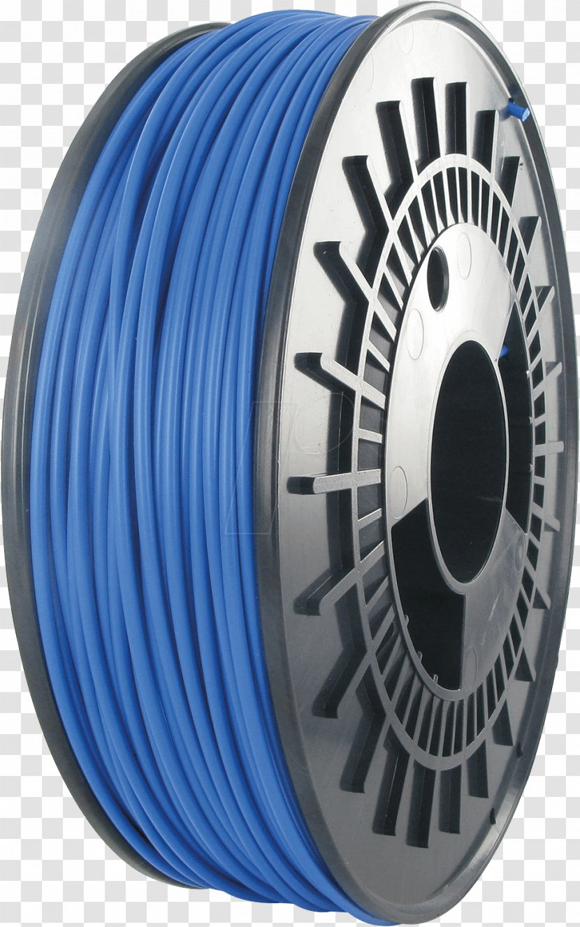3D Printing Filament Polylactic Acid Blue Polyethyleentereftalaatglycol - Colorfabb Transparent PNG