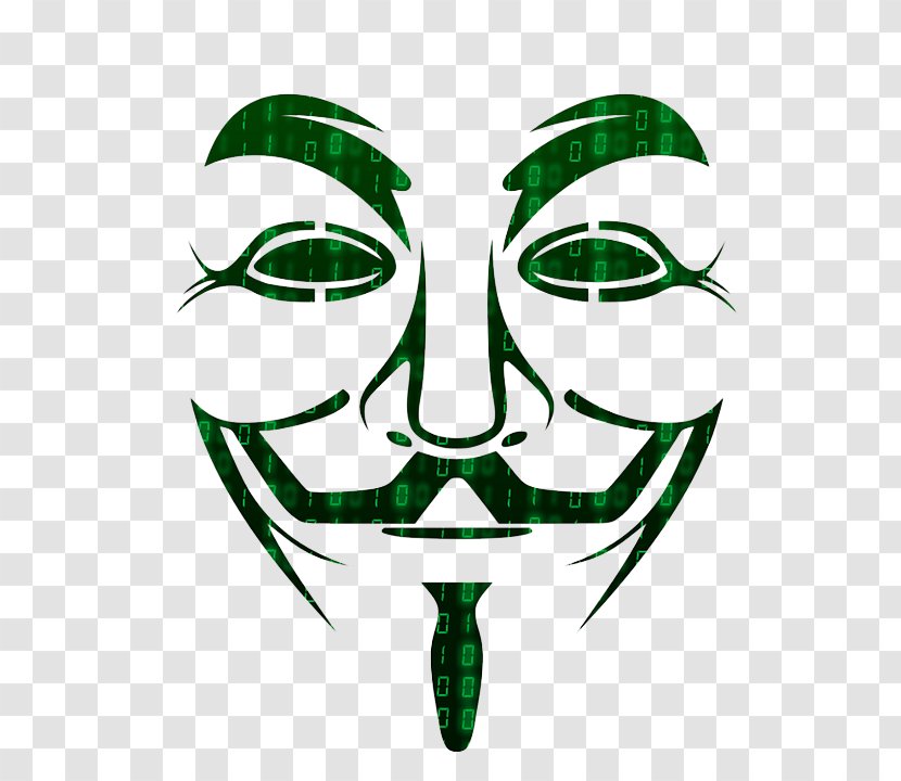 Anonymous Decal V Guy Fawkes Mask Sticker - Free Download Transparent PNG
