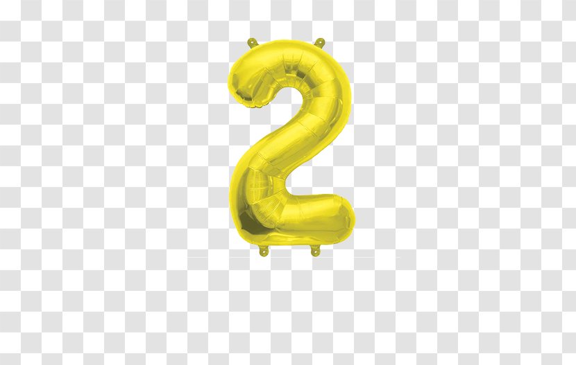 Toy Balloon Gold Number Birthday - Set Transparent PNG