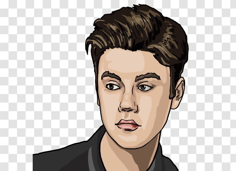 Justin Bieber Hairstyle Facial Hair Boyfriend Face - Frame - Awesome Vector Transparent PNG