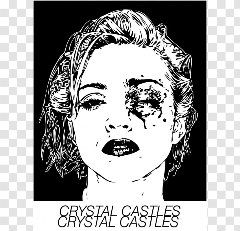 Alice Glass Crystal Castles Album Cover Art - Tree - Ice Castle Transparent PNG