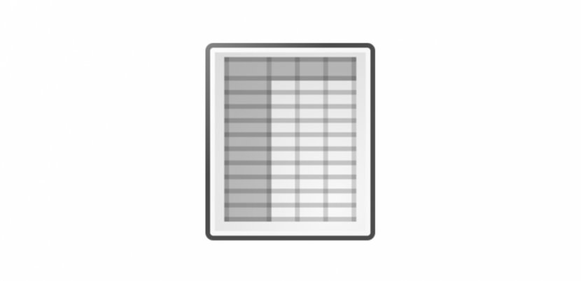 Spreadsheet Microsoft Excel Clip Art - Software - Spreadsheets Cliparts Transparent PNG