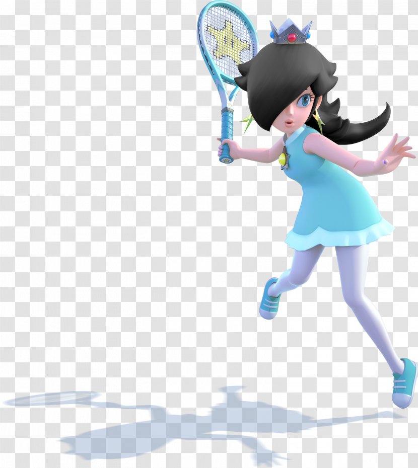 Mario Tennis: Ultra Smash Rosalina Tennis Open - Mythical Creature - Hairdressing Transparent PNG