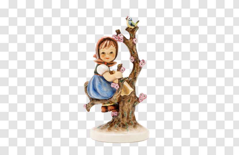 Rothenburg Ob Der Tauber 6-Inch Apple Tree Girl Hummel Figurine - Upper Franconia - Ki 01-141-01-9 Manufaktur GmbH Stocker Leopold Einzigartige HandwerkskunstHummel 141 Transparent PNG