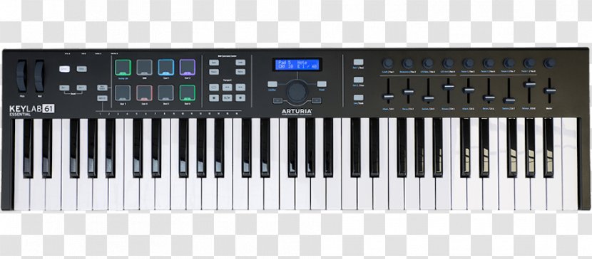 Digital Piano Yamaha SY77 Oberheim OB-Xa Arturia Player - Frame - Keyboard Transparent PNG