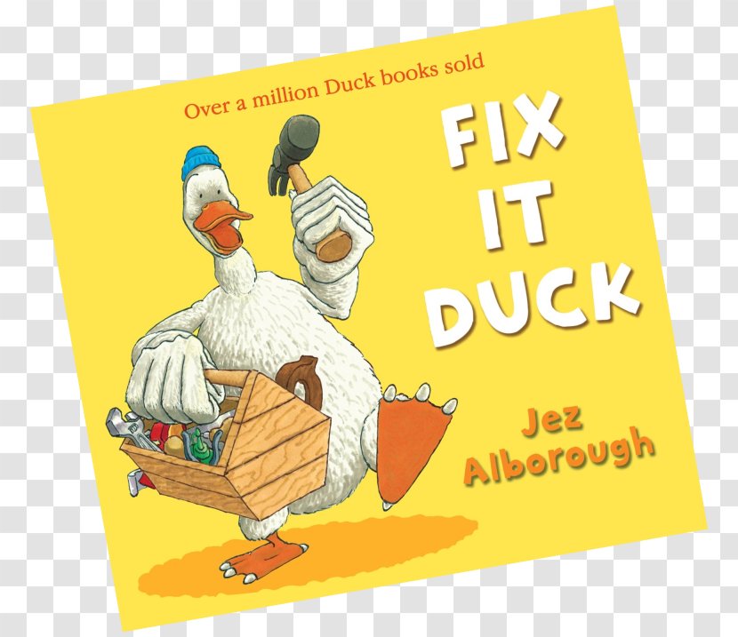 Fix-It Duck And Other Stories In The Truck By-the-Book Pub. - Yellow - Book Transparent PNG