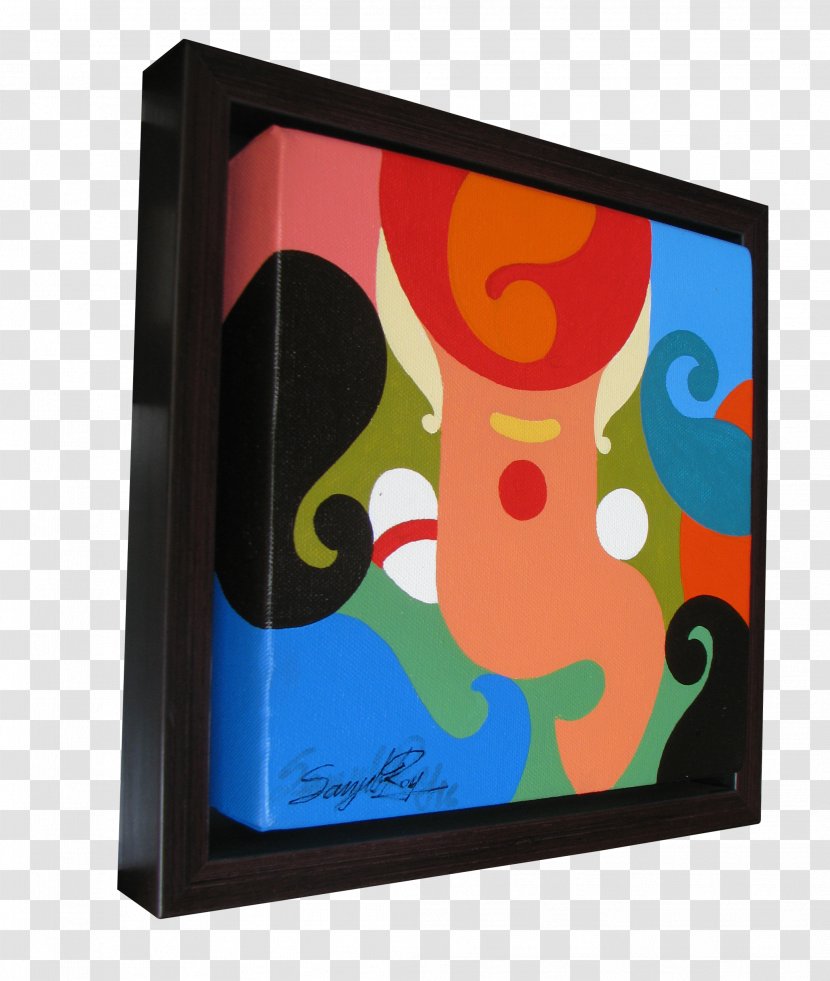 Modern Art Visual Arts Display Device Picture Frames - Lord Ganesha Transparent PNG
