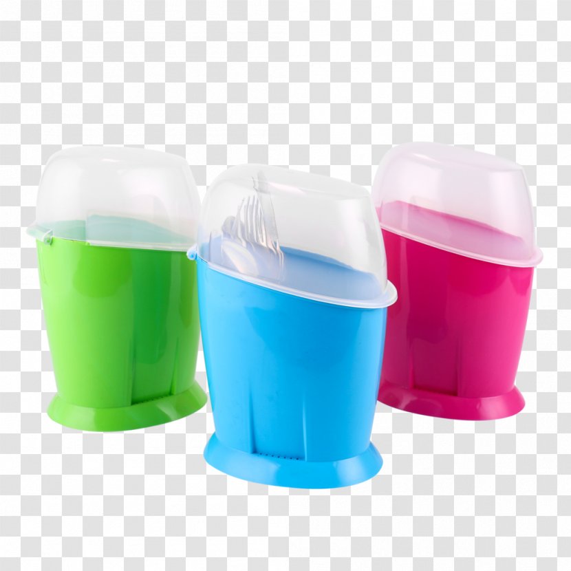 Plastic Bottle Tool Cup - Purple Transparent PNG