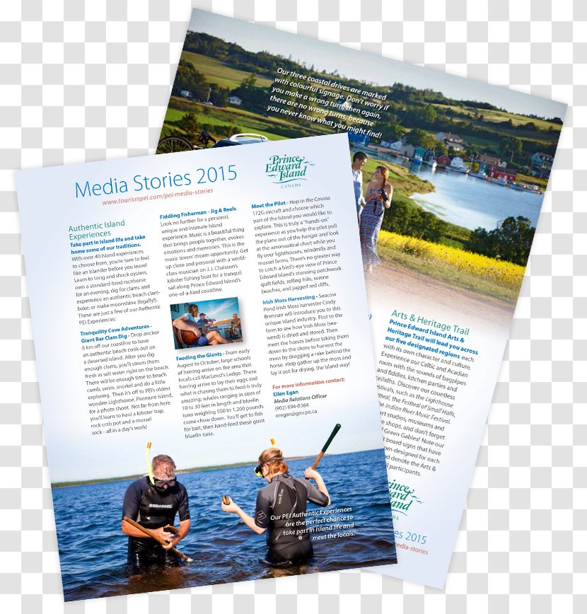 Water Resources Vacation Brochure Transparent PNG