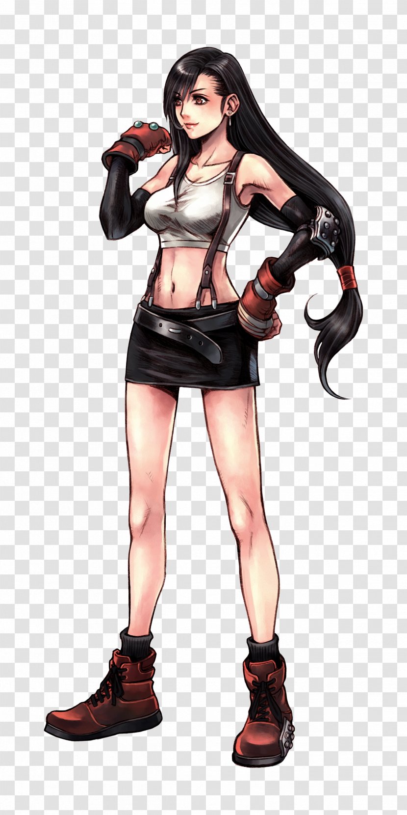 Crisis Core: Final Fantasy VII Dissidia Tifa Lockhart Cloud Strife - Cartoon - Tetsuya Naito Transparent PNG