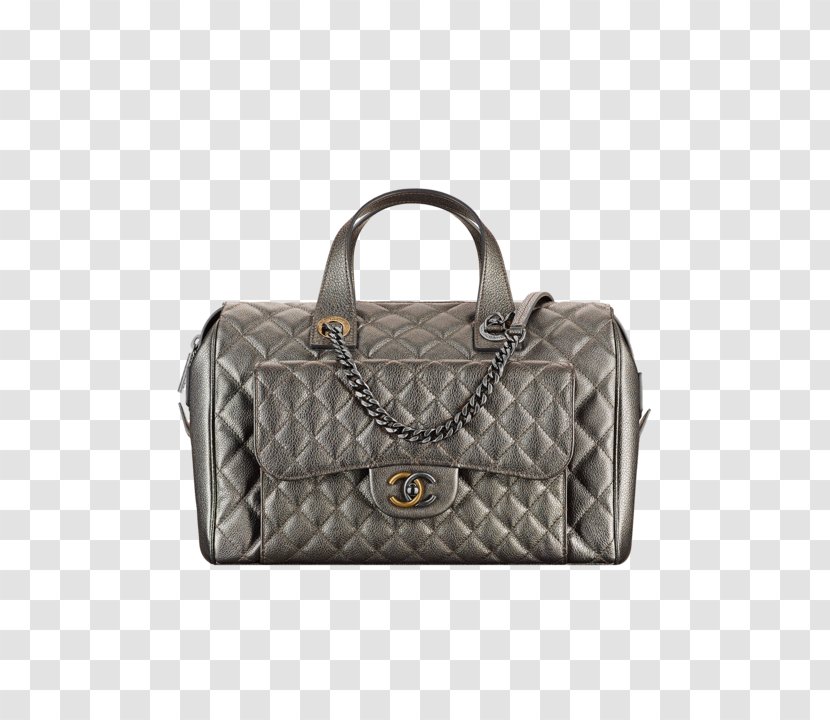 Tote Bag Chanel Handbag Leather - Metal Transparent PNG